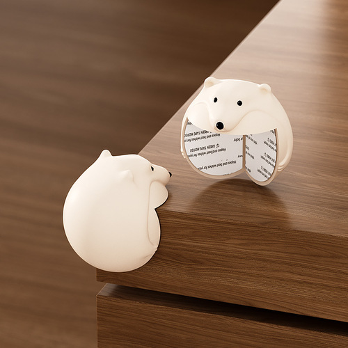 Anti-collision corner table corner transparent anti-collision corner corner protection furniture corner protection soft corner protection child safety silicone protective cover