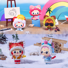 阿狸浪漫天际盲盒手办迷你公仔动漫周边瑞雪汽车摆件礼物潮玩玩具
