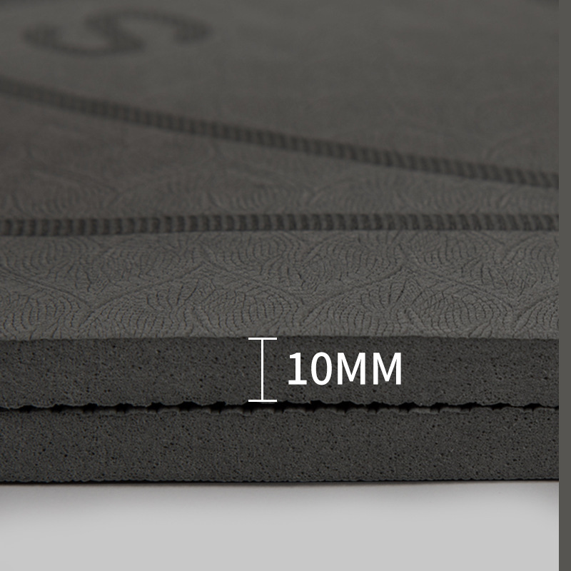 La almohadilla de cuerda para saltar tpe es larga y gruesa, la alfombra de fitness antideslizante, la alfombra insonorizada, la fuente de la alfombra de baile para el hogar, la fábrica al por mayor