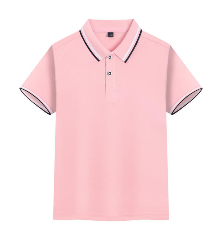 夏子供ラペル半袖ポロシャツ Tシャツ幼稚園服小中学生クラス制服制服カスタムプリントロゴ|undefined