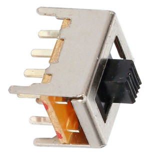 Ss23H01 Toggle Switch with Height of 3-10mm, 3 Positions, 4 Fixed Pins, Eight-Pin Vertical Type