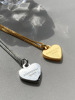 Small design advanced necklace with letters, brand golden chain for key bag  heart-shaped, light luxury style, high-quality style, European style