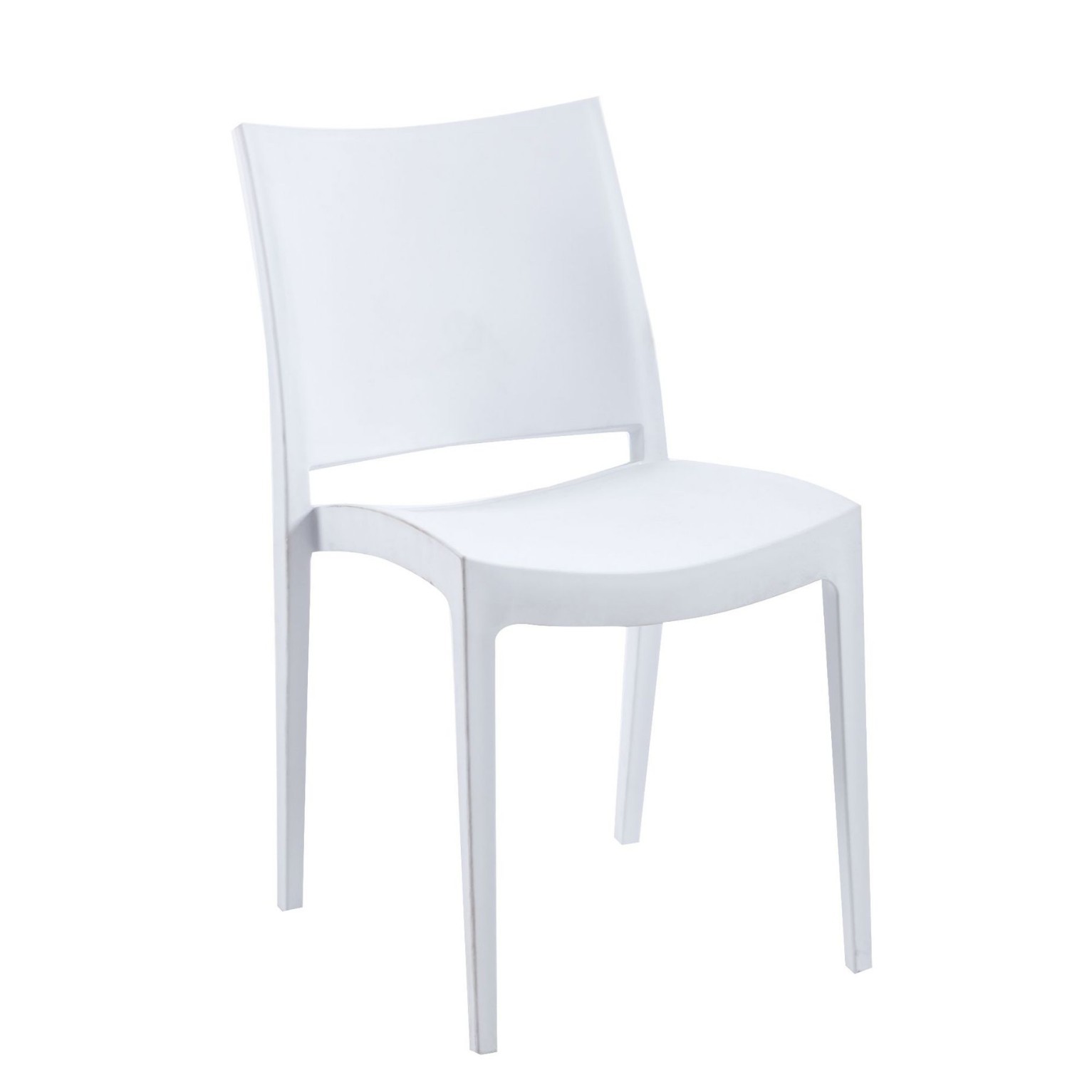Taburetes de plástico silla de comedor silla de respaldo mesa de comedor silla de comedor confortable espesar silla de moldeo integral para el hogar espesar