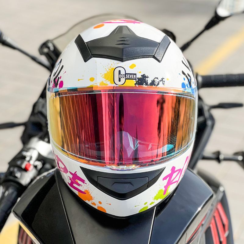 Certified Motorcycle Full Helmet, All Seasons, Universal