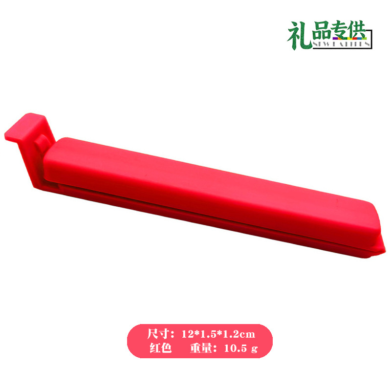Fábrica de clip de plástico en stock clip de bolsas de alimentos clip de sello de té bolsas de bocadillos clip de sello regalo