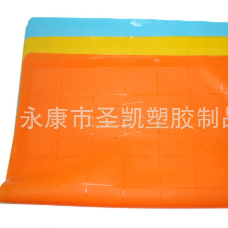 40*50带刻度大号硅胶案板揉面垫微波炉用创意产品厂家直销批发
