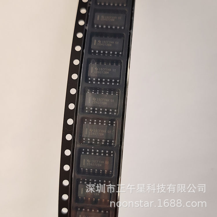TI原装CD4072B逻辑门贴片封装集成电路二极管高速信号处理