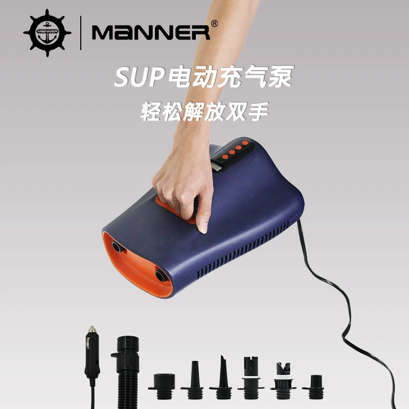 12В автомобильный насос высокого давления SUP весовой борт электрический надувной насос надувной палатка резиновая лодка каяк воздушный насос