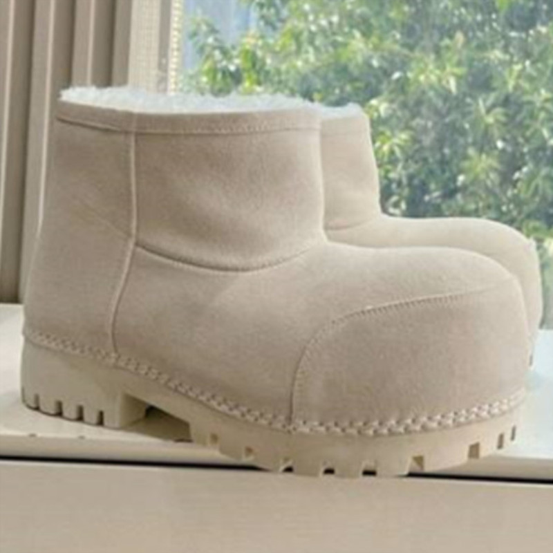 오프화이트 로우 울