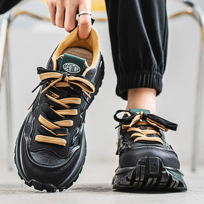 Low sneakers platform, sports shoes, loafers for leisure