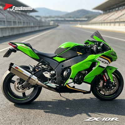 KAWASAKI ZX-10R Big Bull: Motorcycle exhaust pipe