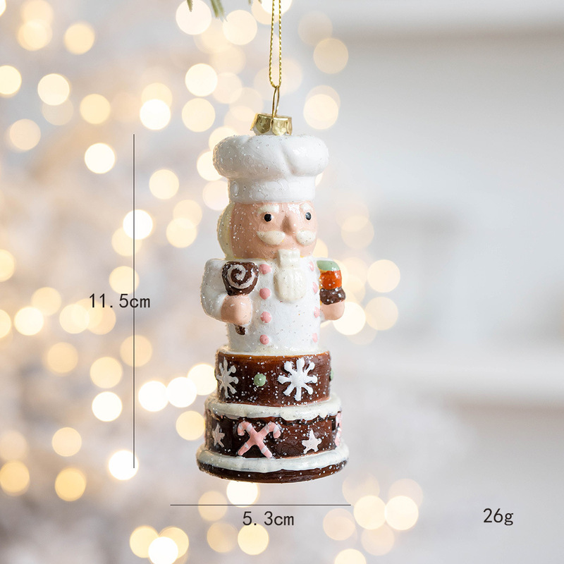 越境新品クリスマス装飾クリスマスツリー装飾ペンダント創意姜餅系老人ビスケットペンダント|undefined
