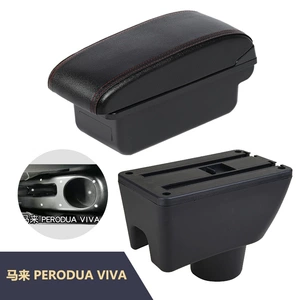 Perodua VIVA avtomobili üçün mərkəzi konsol qoltuqaltı qutusu, interyer modifikasiya aksesuarları