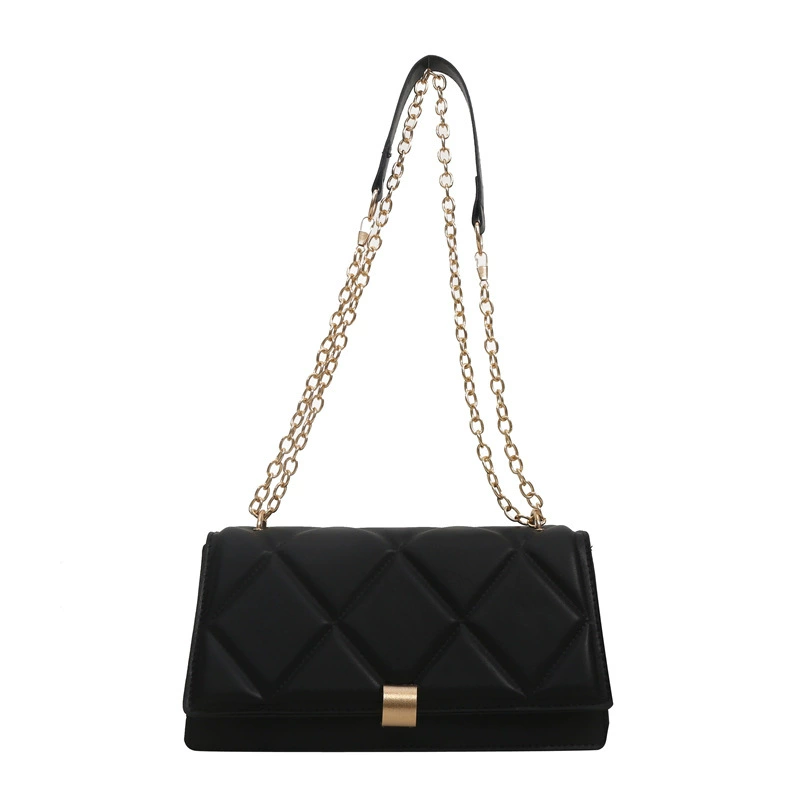 Underarm bag, shoulder bag with diamond pattern one shoulder, western style