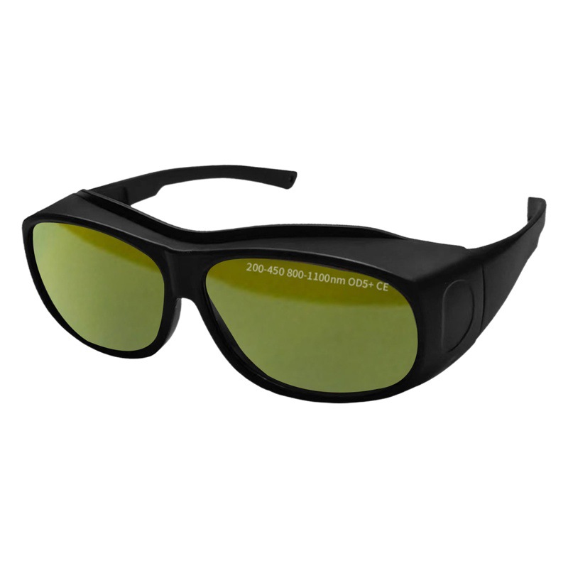 Gafas protectoras láser máquina de marcado láser de luz azul talla de corte por láser soldadura de corte de gas 1064nm gafas láser