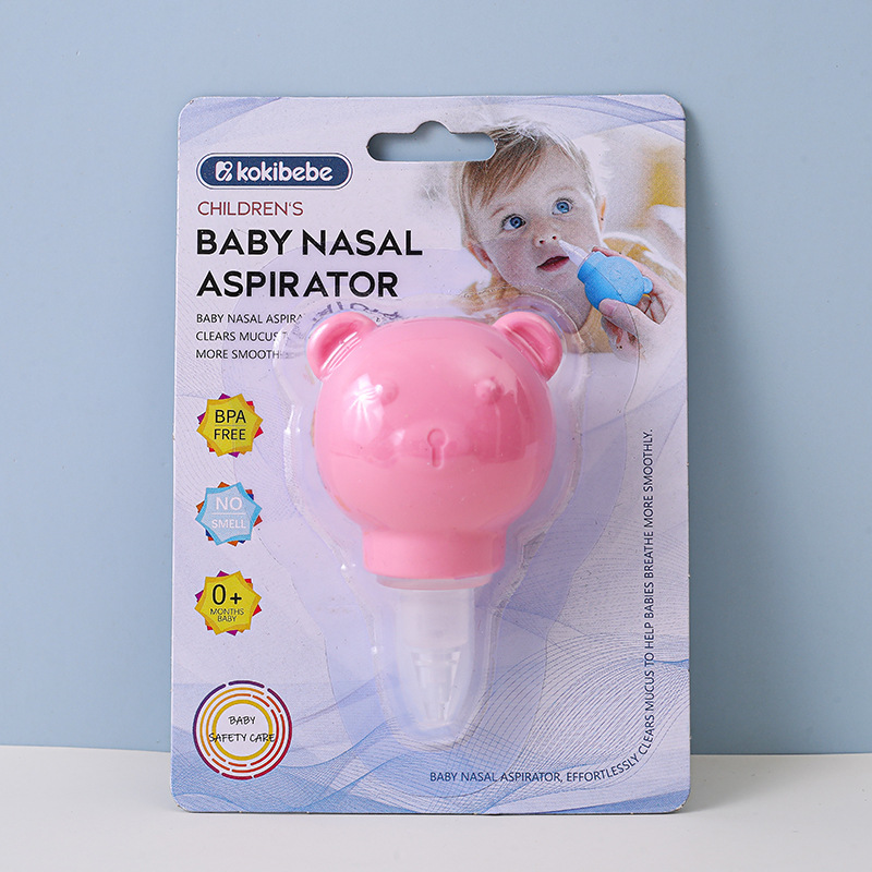 Aspirador Nasal Anti-reflujo para Recién Nacidos de Plástico