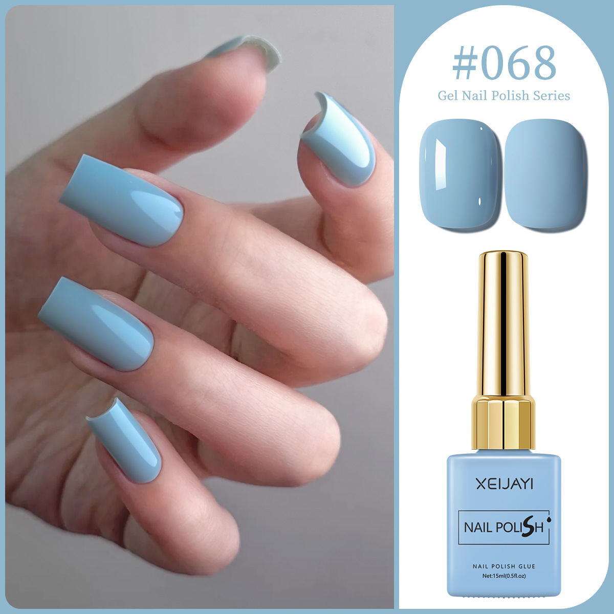 Macaron color pegamento de uñas 2025 nuevo estilo de moda Chellie rojo oliva verde pegamento de uñas