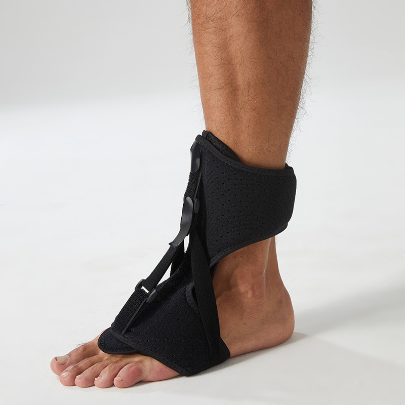 跨境足下垂矫正器新款固定脚裸矫形器防扭伤复支具夜用足托护踝