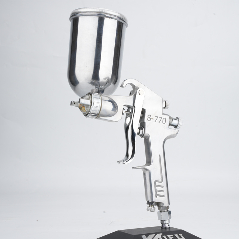Transfronteriza personalizada S - 770G pistola de pulverización neumática 1.5 - 3.0mm alta atomización 350ml pistola de pulverización de pintura