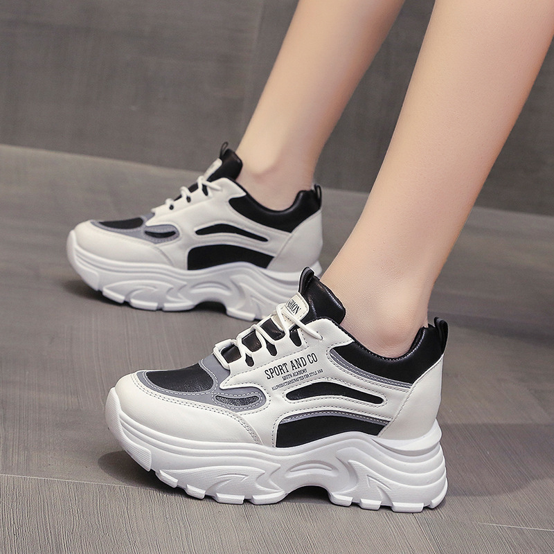 Women Leather Shoes Sports Shoes Athletic Shoes Sneakers Mesh Synthetic Cushioned Durable Footgear_voghion.com