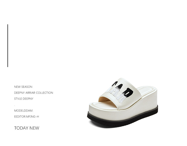 Dép sandal nữ đế xuồng mũi hở gót 8/10 cm phối màu mùa hè 2025 — Màu trắng nhạt 8cm, Trắng nhạt 10cm, Đen 10cm, Đen 8cm chi tiết 8