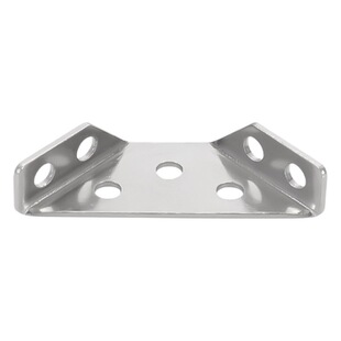 Stainless steel multi-functional angle code connector universal angle support trapezoidal support Shelf shelf three-side fixed angle iron