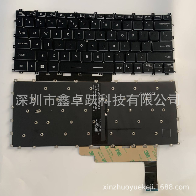 Us Applicable for Msi Modern 14 C12Mo C11M C13M C5M C7M Laptop Keyboard