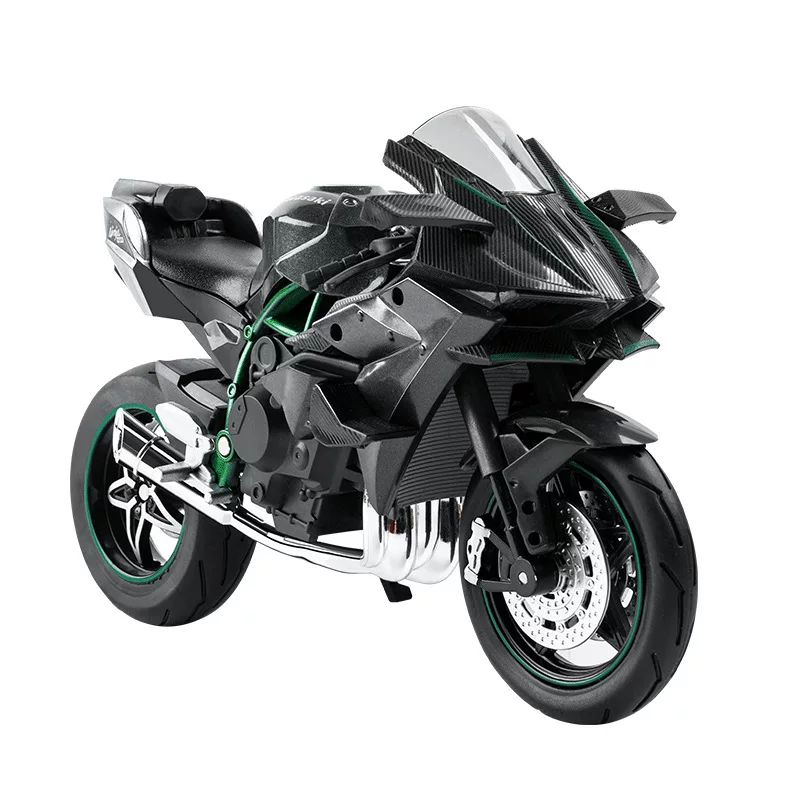 ( торг), Kawasaki, мотоцикл, модель автомобиля, реалистичный сплав автомобиль, игрушка, масштаб 1:10