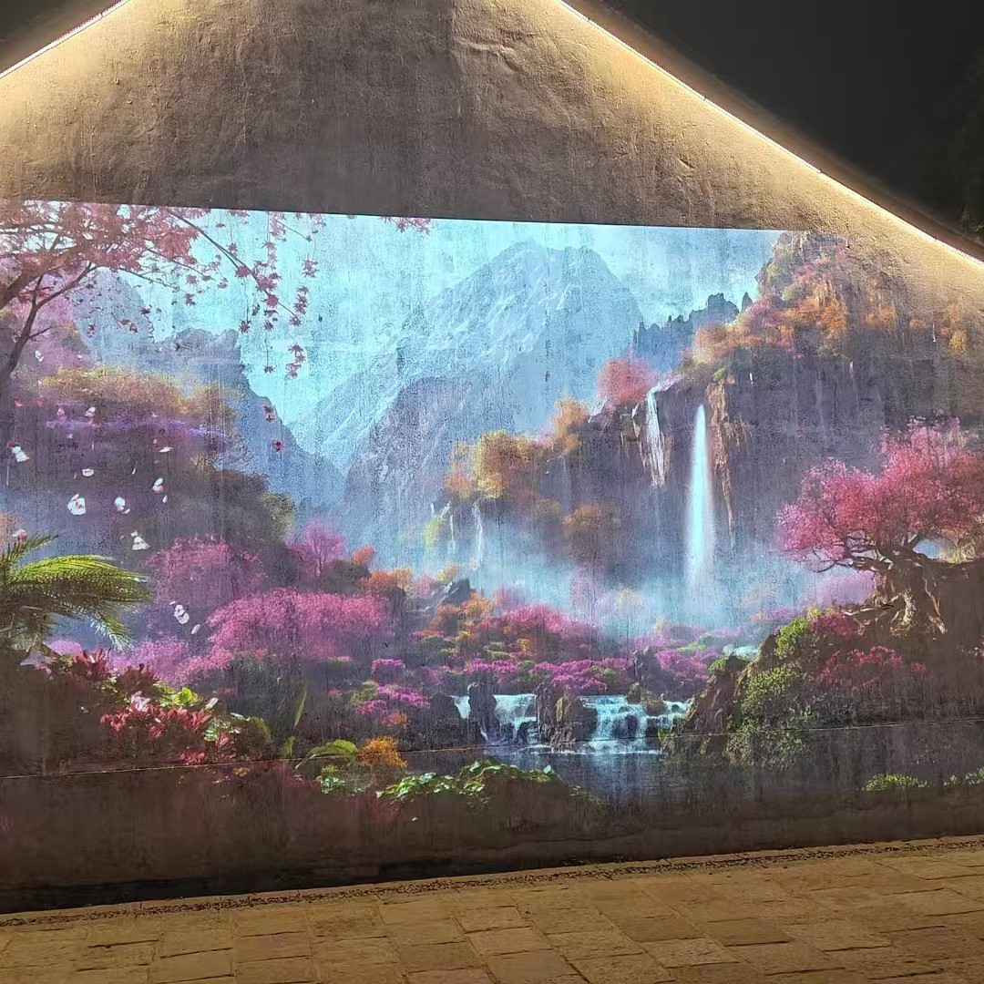 National Projector Rental 5000-50000 Lumens Machine Outdoor Building Exhibition Hall Cultural Tourism