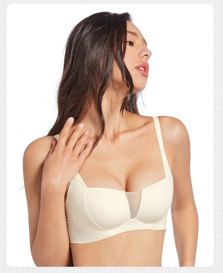 3D Velvet Ultra-Thin Jelly Bra Image