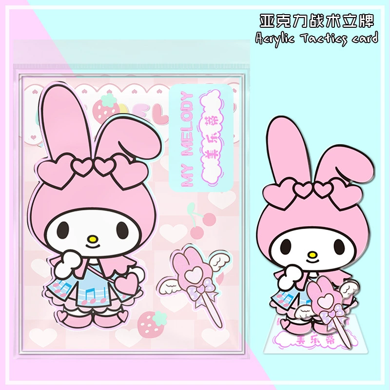Набор акриловых подставочных карточек, микс аниме и Sanrio, 113×142 мм (3 мм)