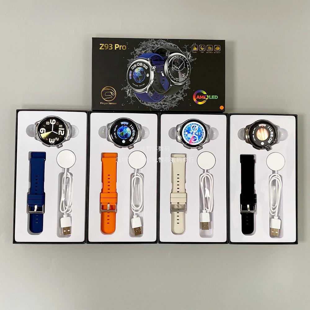 Transfronterizo Z93 Pro reloj inteligente Bluetooth llamada AMOLED HD gran pantalla al aire libre reloj deportivo