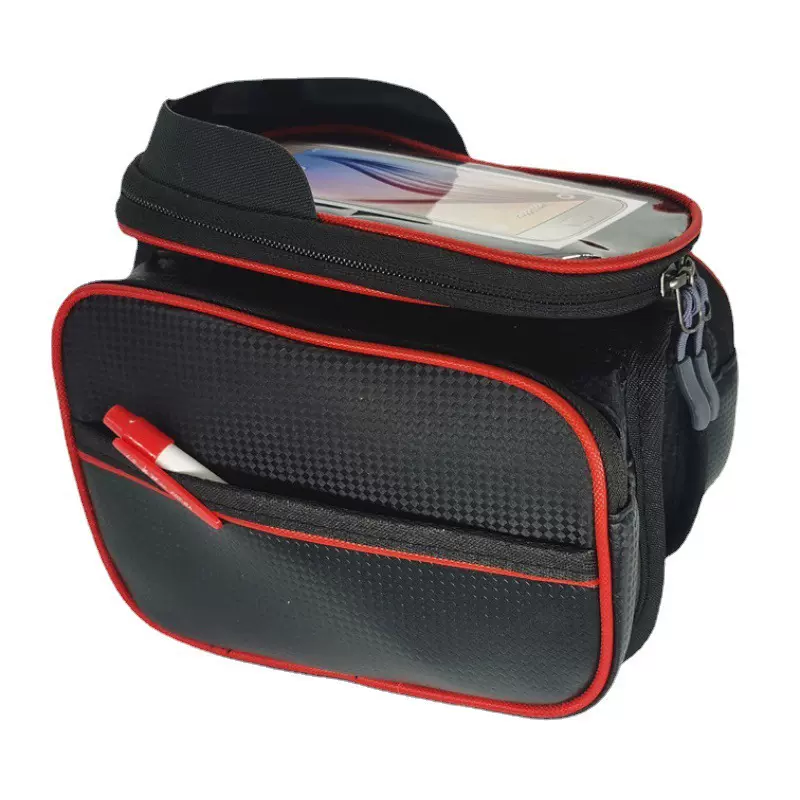 山地自行车前梁包 遮阳手机包 皮尤自行车三合一触屏包骑行装备