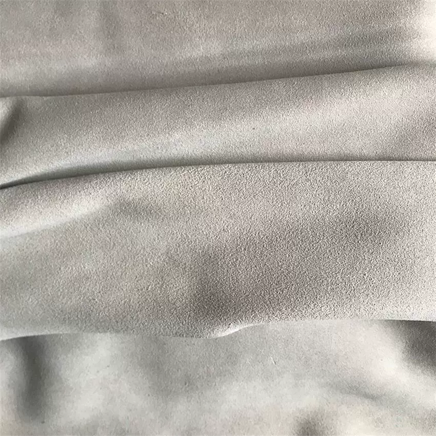 厂家直销A级牛二层反绒皮革面料 翻毛皮鞋靴包反毛皮真皮皮料现货