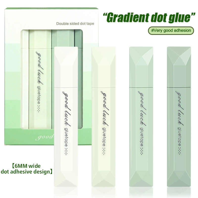 Точечный клей-ручка, высококачественная лента для коррекции градиента, двусторонняя клейкая лента, сверхпрочная лента для блокнотов ручной работы