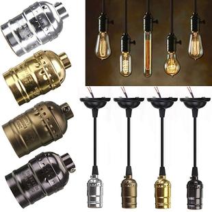 E27 E26 Lamp Holder Bare Metal Supports Voltage 110V Ul Certified Lamp Holder