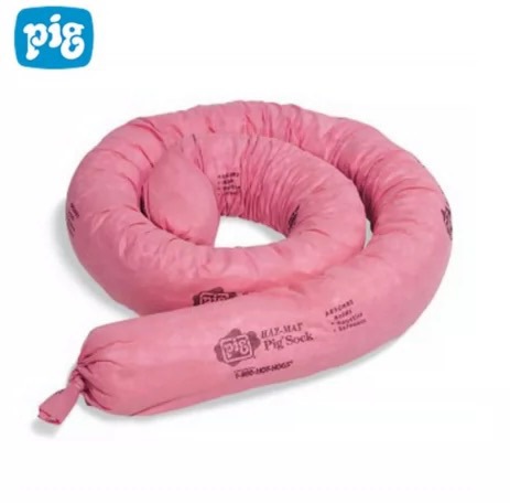 New Pig纽匹格124CR 防化学条形吸污袋 吸强酸碱 化学液吸收棉