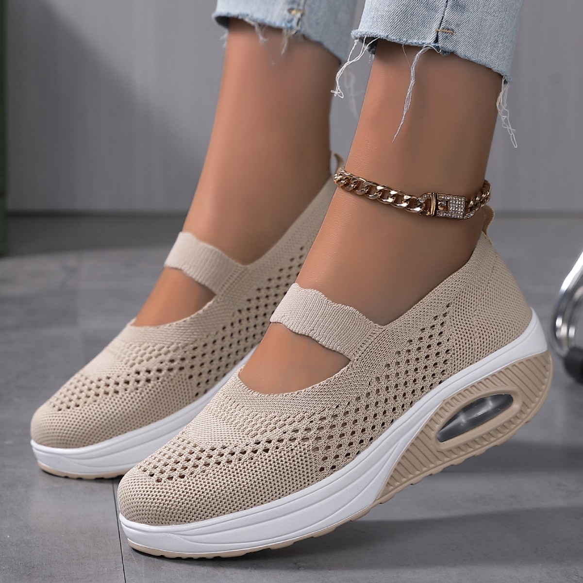 2026 primavera y verano mayorista Amazon estación independiente AliExpress zapatos de mujer zapatos de mujer transfronterizos zapatos de red image 2