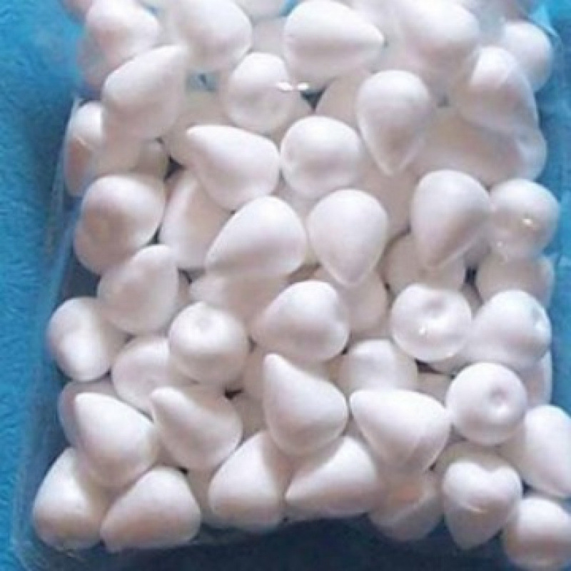 水滴形保丽龙球 用于玫瑰花苞、蔷薇等制作 大 中 小  多种规格