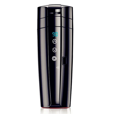 Winter Car Water Cup Thermos Cup Car Intelligent Digital Display Heating Insulation Electric Cup Car Water Kettle (Digər kiçik elektrik cihazlar) - cs008-no-tea-leakage-400ml12v