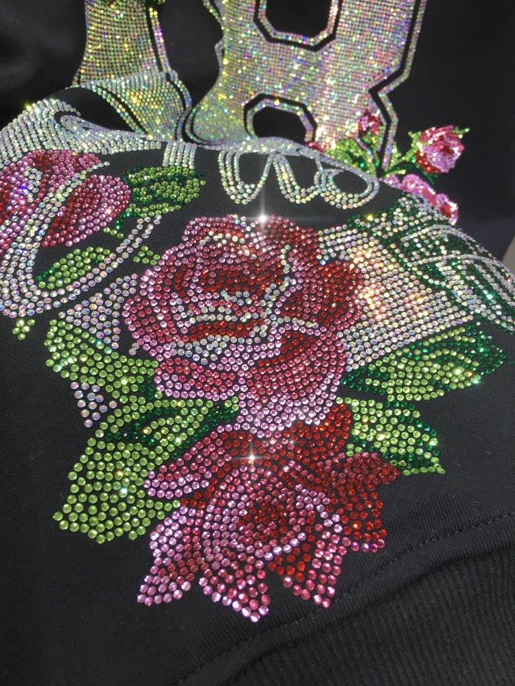 739 # práctica original 2 - 300 kg de industria pesada chaqueta de diamante caliente mujer lujoso ligero delgado de manga larga chaqueta de reducción de edad image 5
