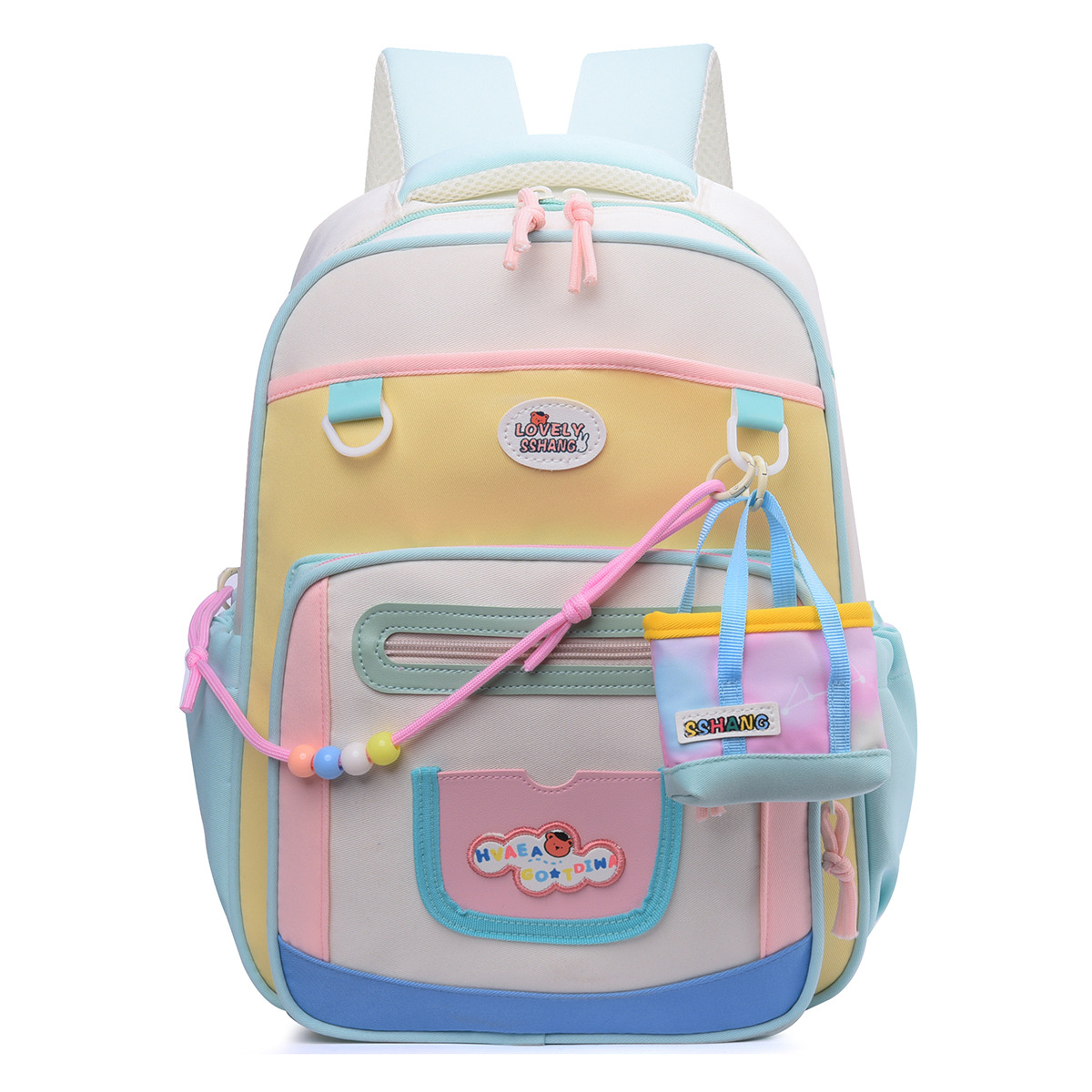 Mochila coreana de alto valor para niños y niñas, mochila escolar de gran capacidad 2026 nueva moda de mochila infantil