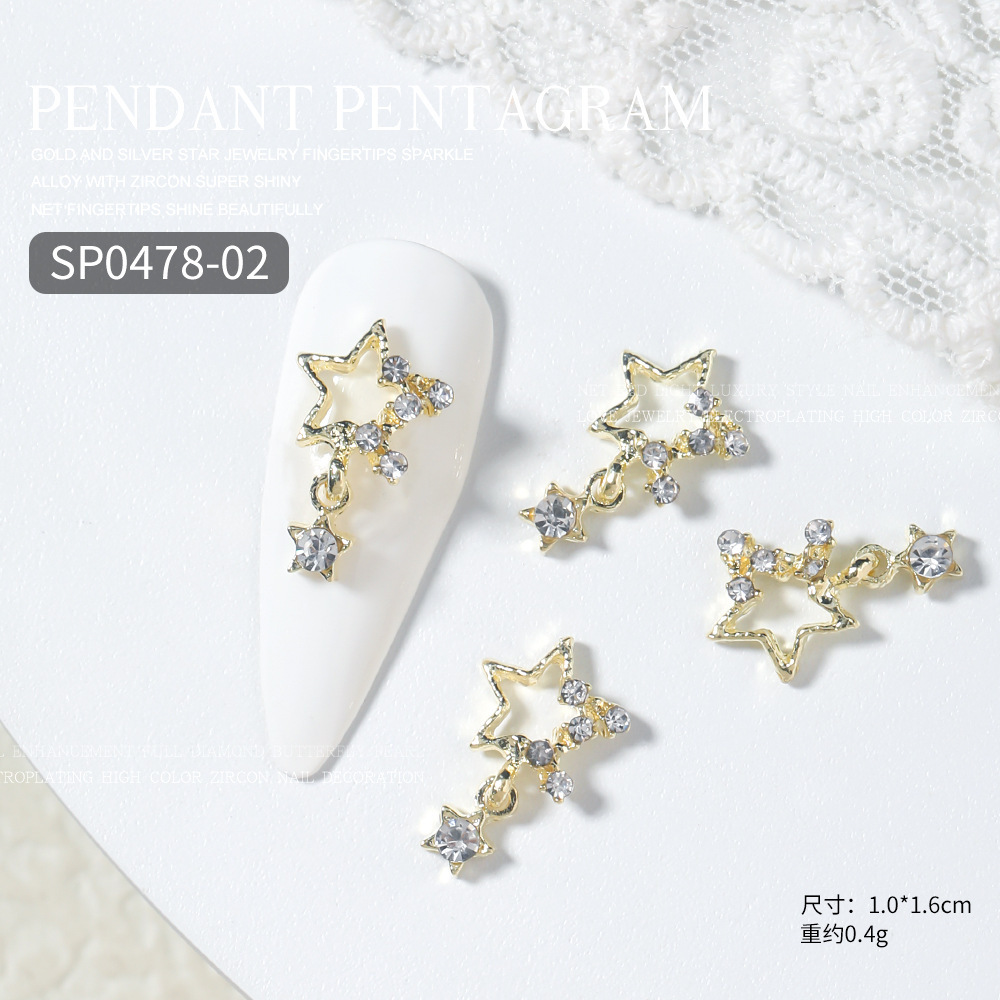 #2 Gold Pentagram Pendant