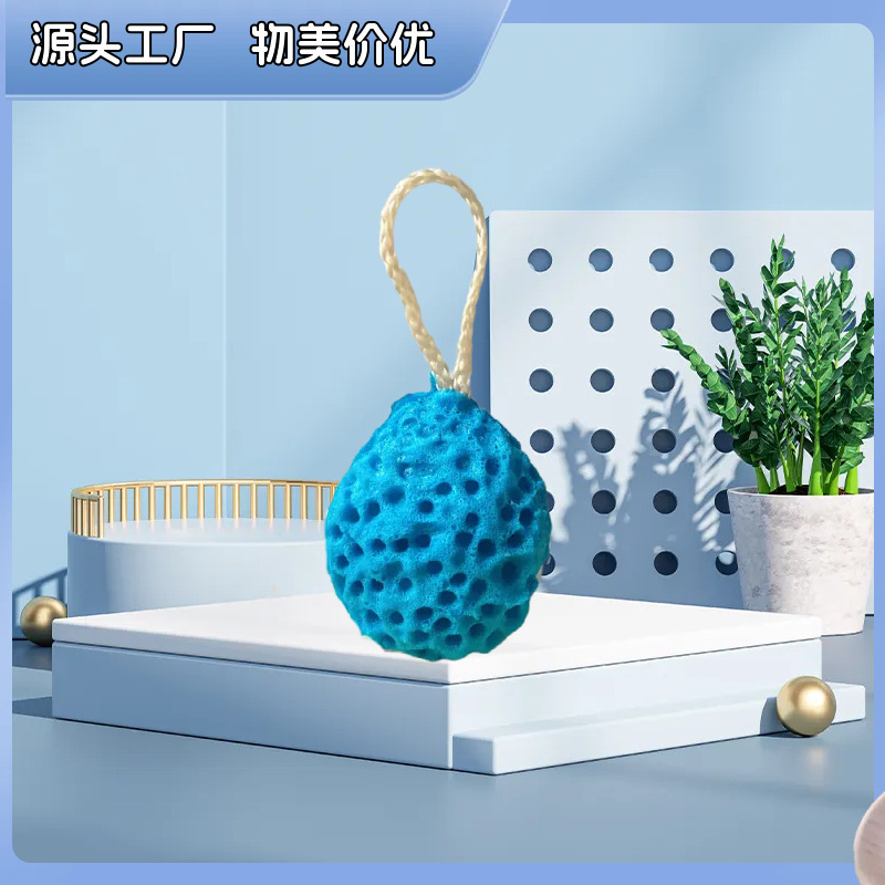 Esponja de baño grande estilo japonés con forma de panal, esponja súper suave, esponja de baño bonita para niños, esponja exfoliante agradable para la piel.