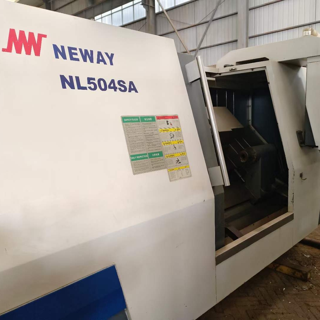 出售二手纽威NL504SA数控斜身车床车削直径500主轴转速:3000