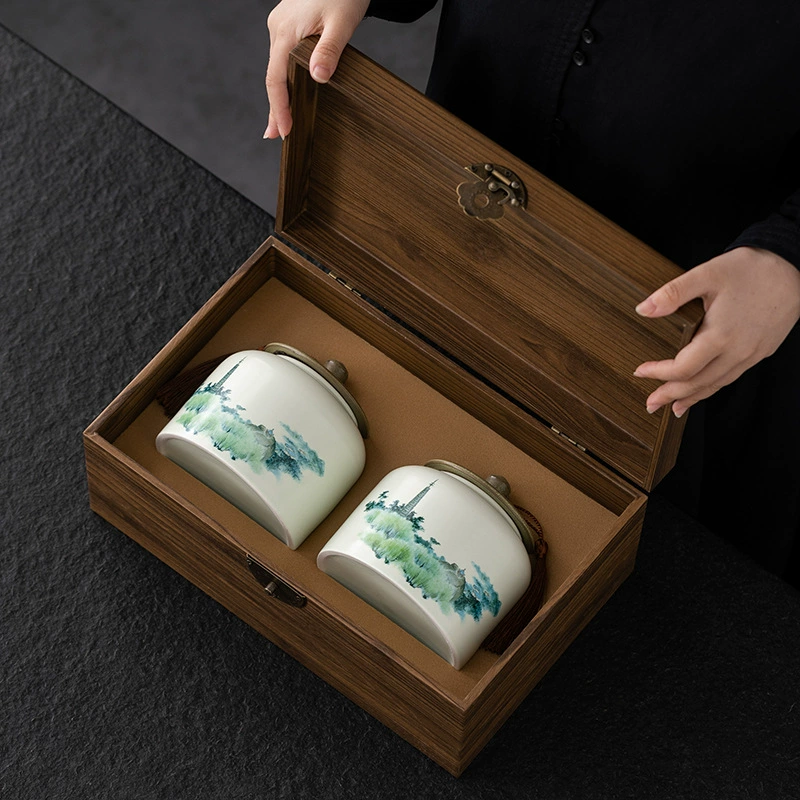 Gift box, green tea, Puerh tea, tea bags, pack