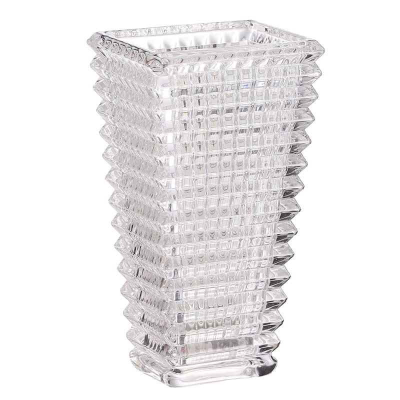 Brillante vasos de vidrio de cristal grueso transparente nórdico hidroponía sala de estar flor seca decoración adornos al por mayor transfronterizos