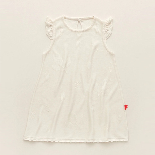 Children's new style silk dress, girls' ultra-thin brocade knitting dress, baby summer small sleeveless backless dress