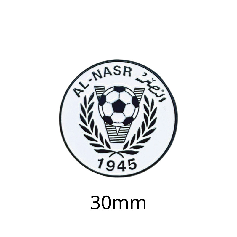 Insignias metálicas transfronterizas, pegatinas para teléfonos móviles, broches, Copa Mundial, Liga de Campeones, club de fútbol, insignias del Real Madrid, insignias del Liverpool al por mayor