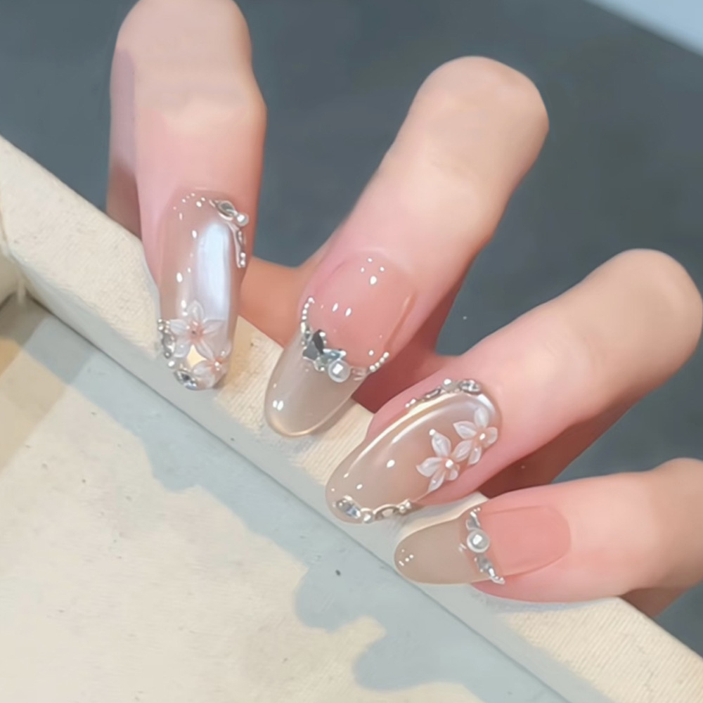 10 piezas decodificadas piezas de manicura portátil dulces parches de uñas de terapia de luz pequeño libro rojo venta caliente de alta calidad de uñas